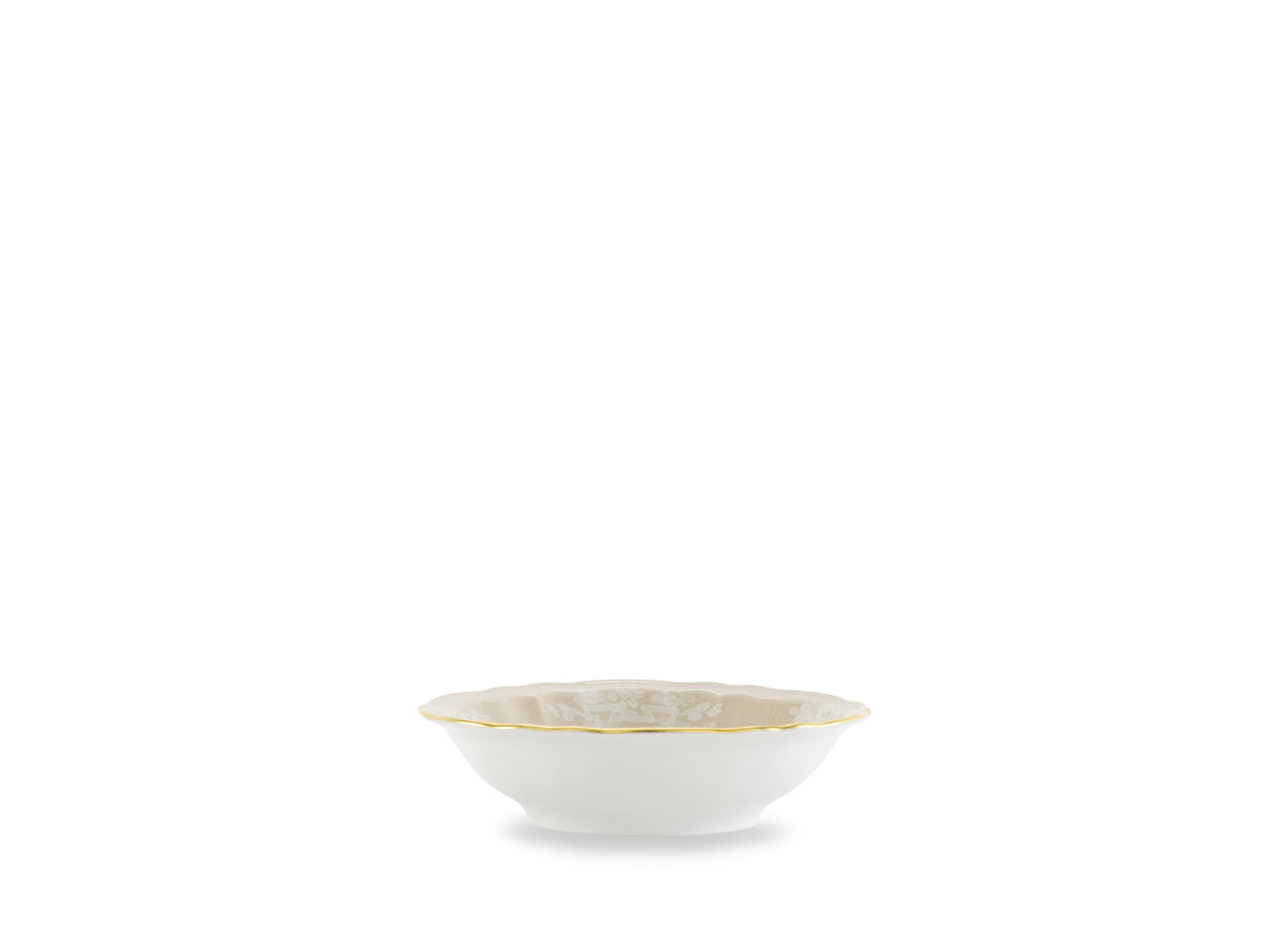 Oriente Italiano Antico Doccia Fruit Bowl in Meringa