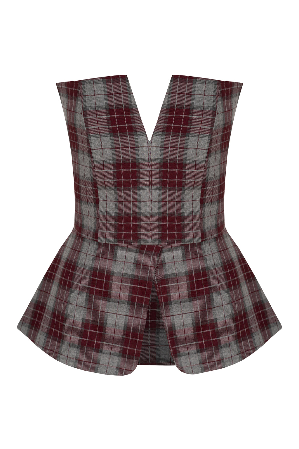 Aria Set in Beige & Burgundy