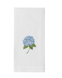 Hydrangea Blue Hand Towel