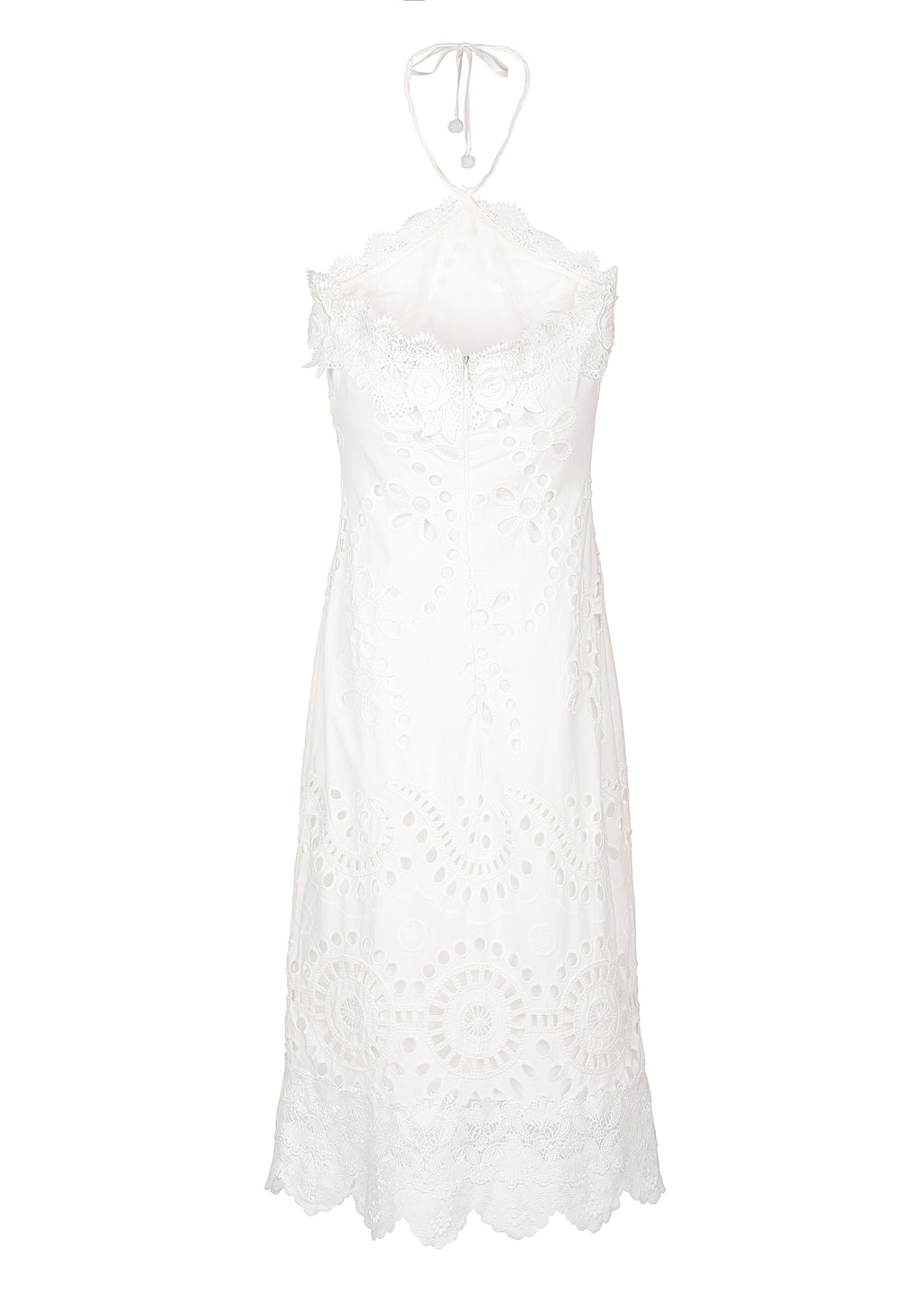 Amoria Midi Dress in White