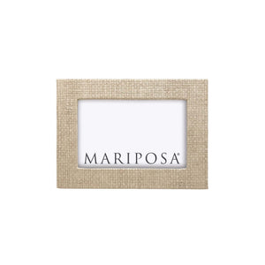 Coconut Grove Faux Grasscloth 4x6 Frame