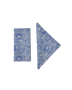Toscana Blue Napkins, Set of 4