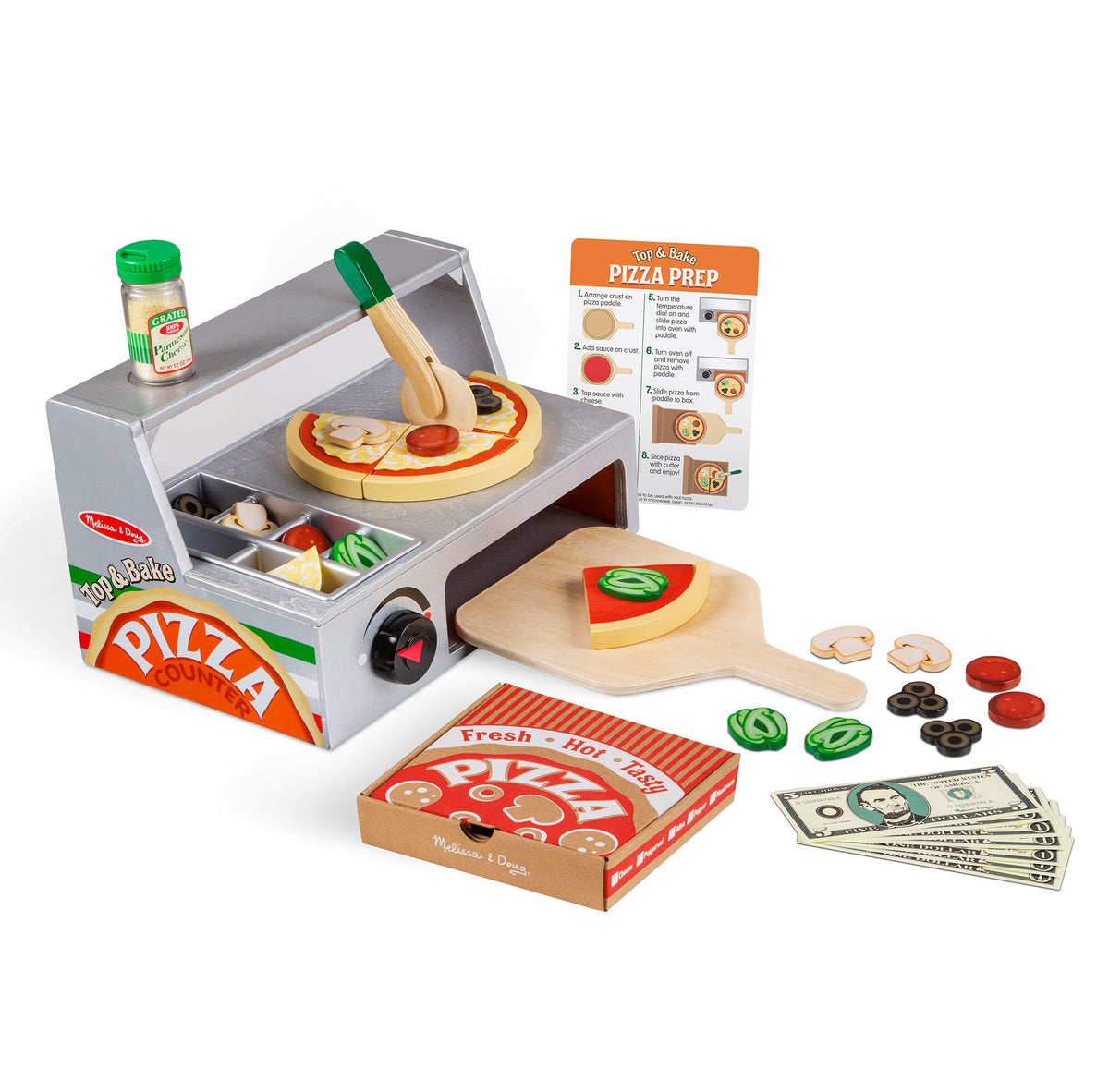 Top & Bake Pizza Counter