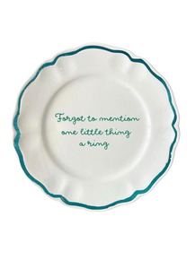 OTM Exclusive: Santa Baby Plates, Set of 4