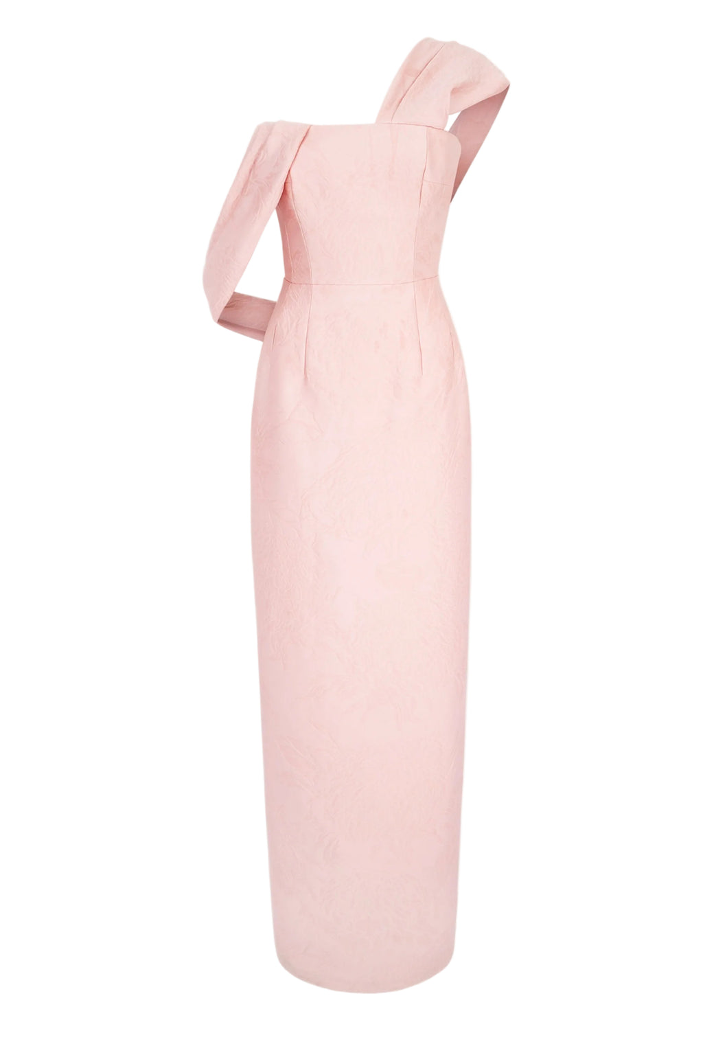 Kiana Dress Pink Embossed Cloque