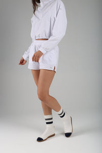 Varsity Strolls in PE White