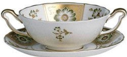Derby Panel Dinnerware in Green