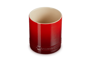 Signature Utensil Crock in Cerise 1 qt.
