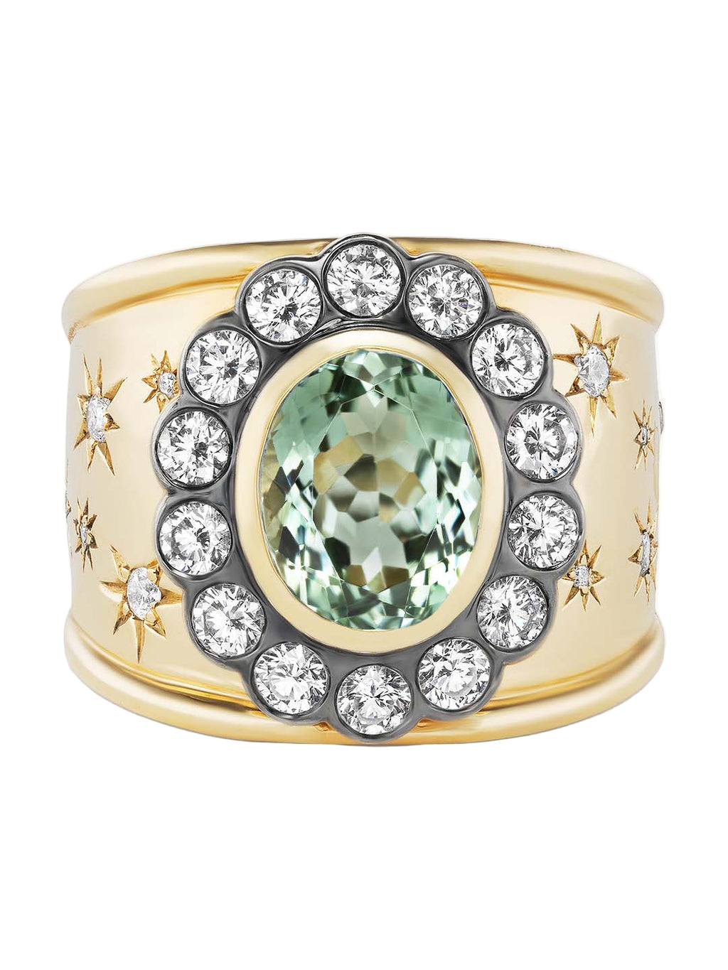 Alix Cigar Band Mint Tourmaline