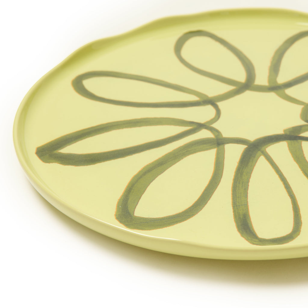 Amalfi Ceramic Service Charger Plate
