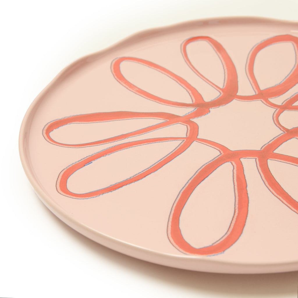 Amalfi Ceramic Service Charger Plate
