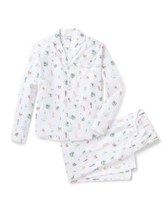 Men’s Twill Pajama Set in 12 Days of Christmas
