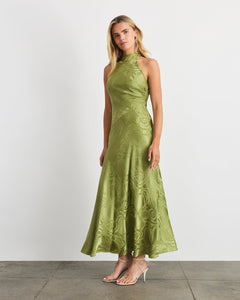 Anais Dress in Artichoke