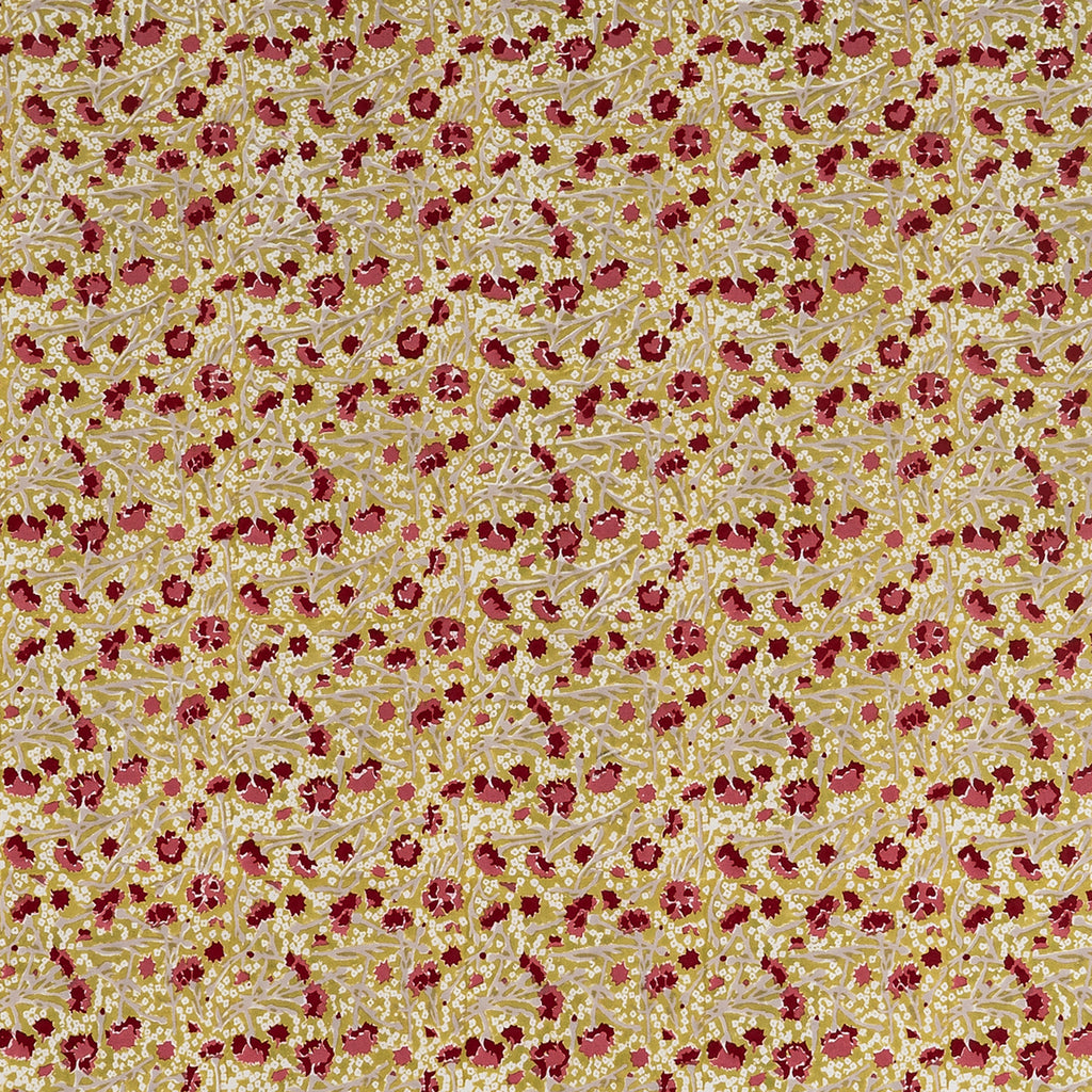 French Tablecloth Meadows Red & Green