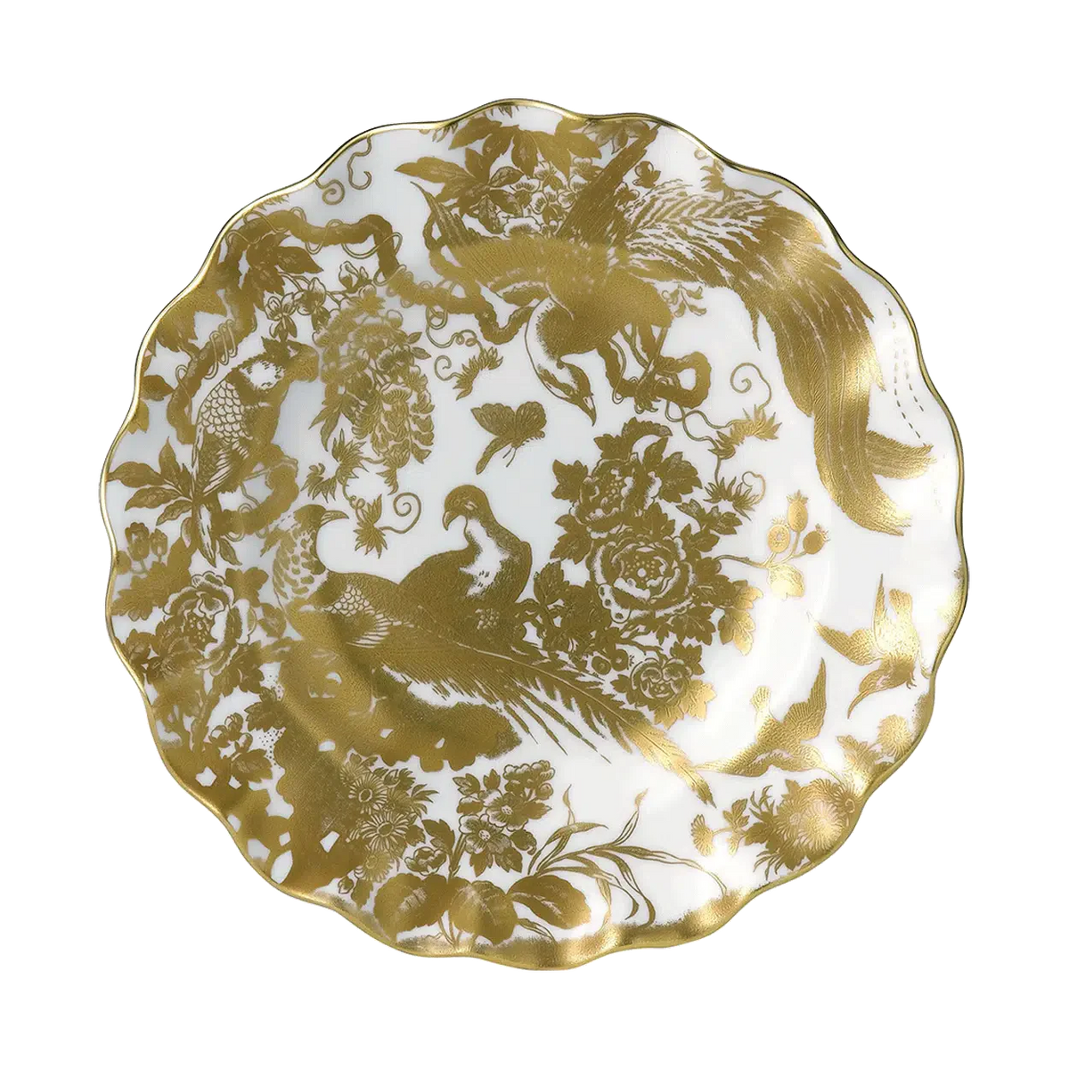 Aves Dinnerware in Gold