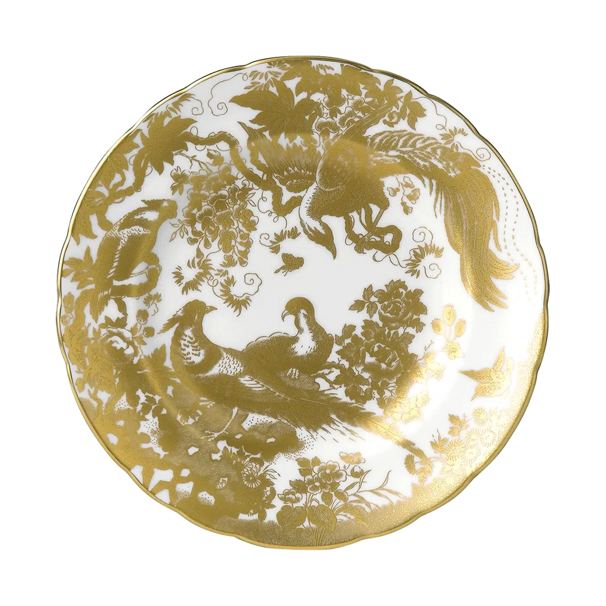 Aves Dinnerware in Gold