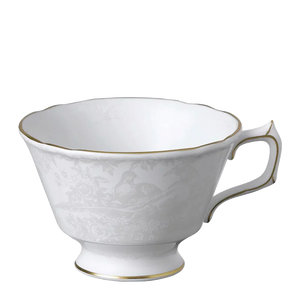Aves Pearl Tea Cup & Saucer