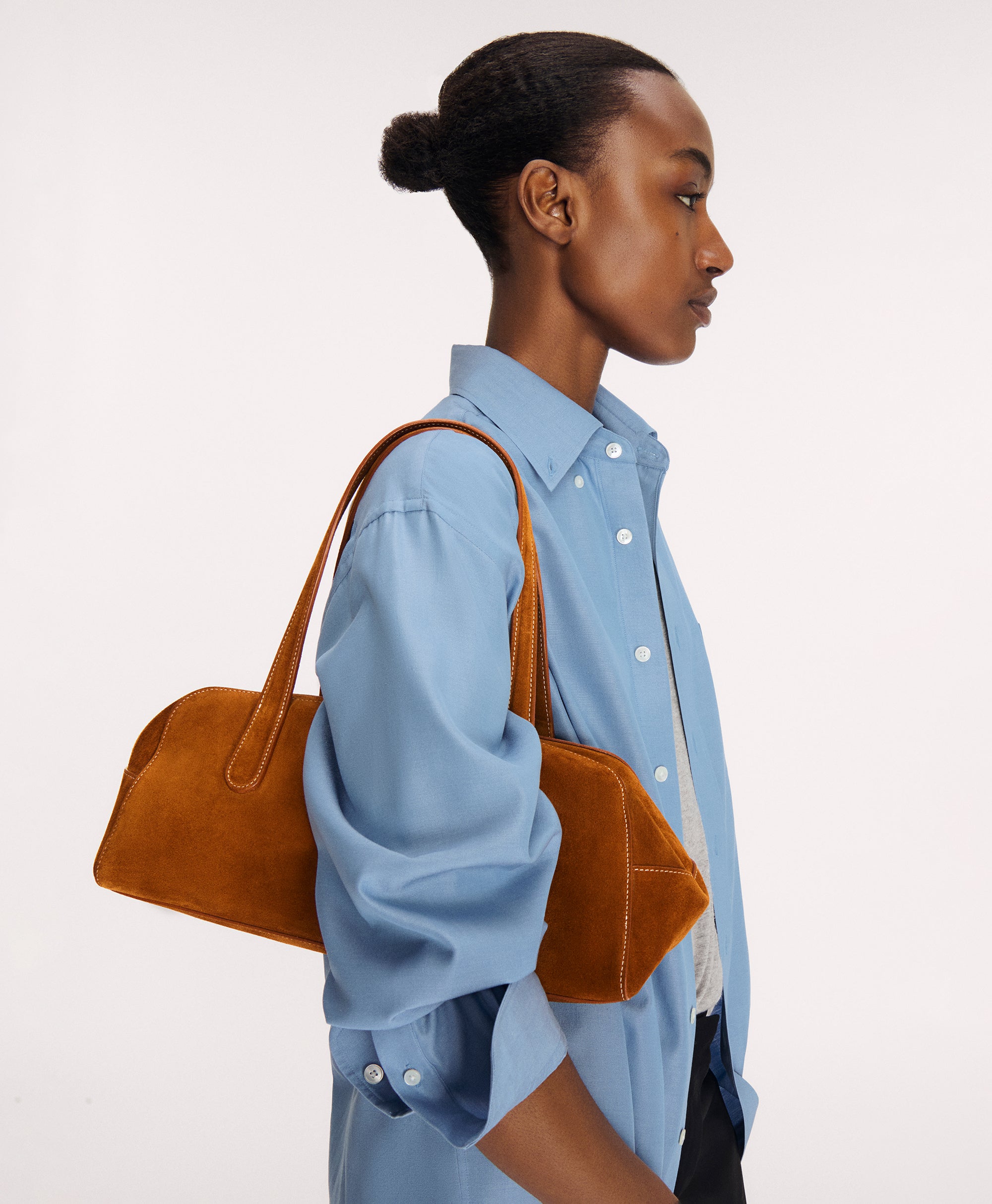 Helios in Saddle Suede