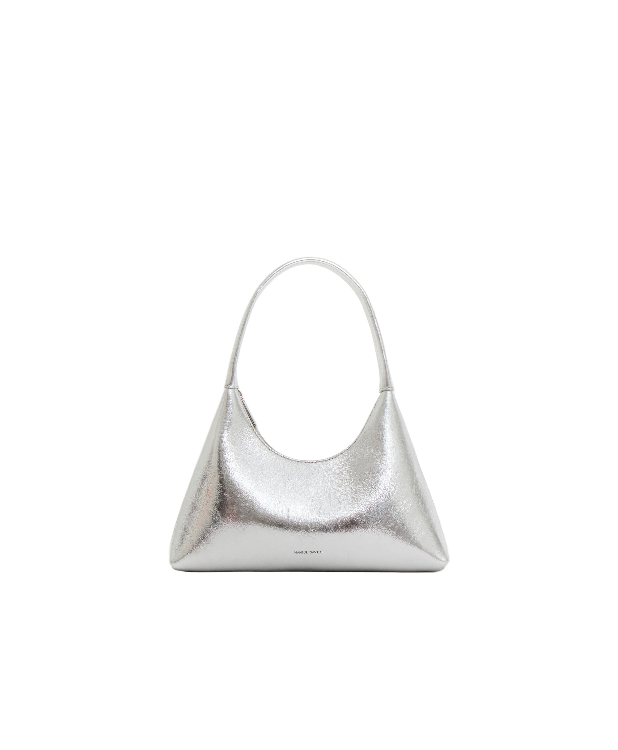 Mini Candy Bag - Crinkled Silver