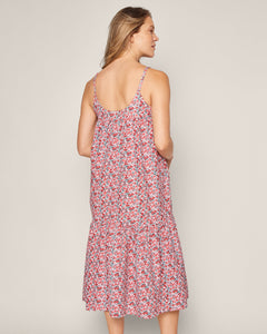 Women’s Twill Chloe Nightgown in Fleurs des Bois