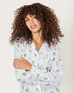 Women’s Twill Pajama Set in 12 Days of Christmas