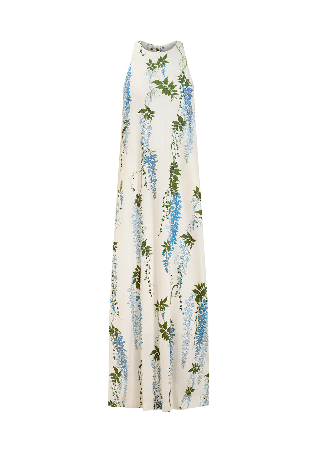 Adelina Gown in Wisteria Toile