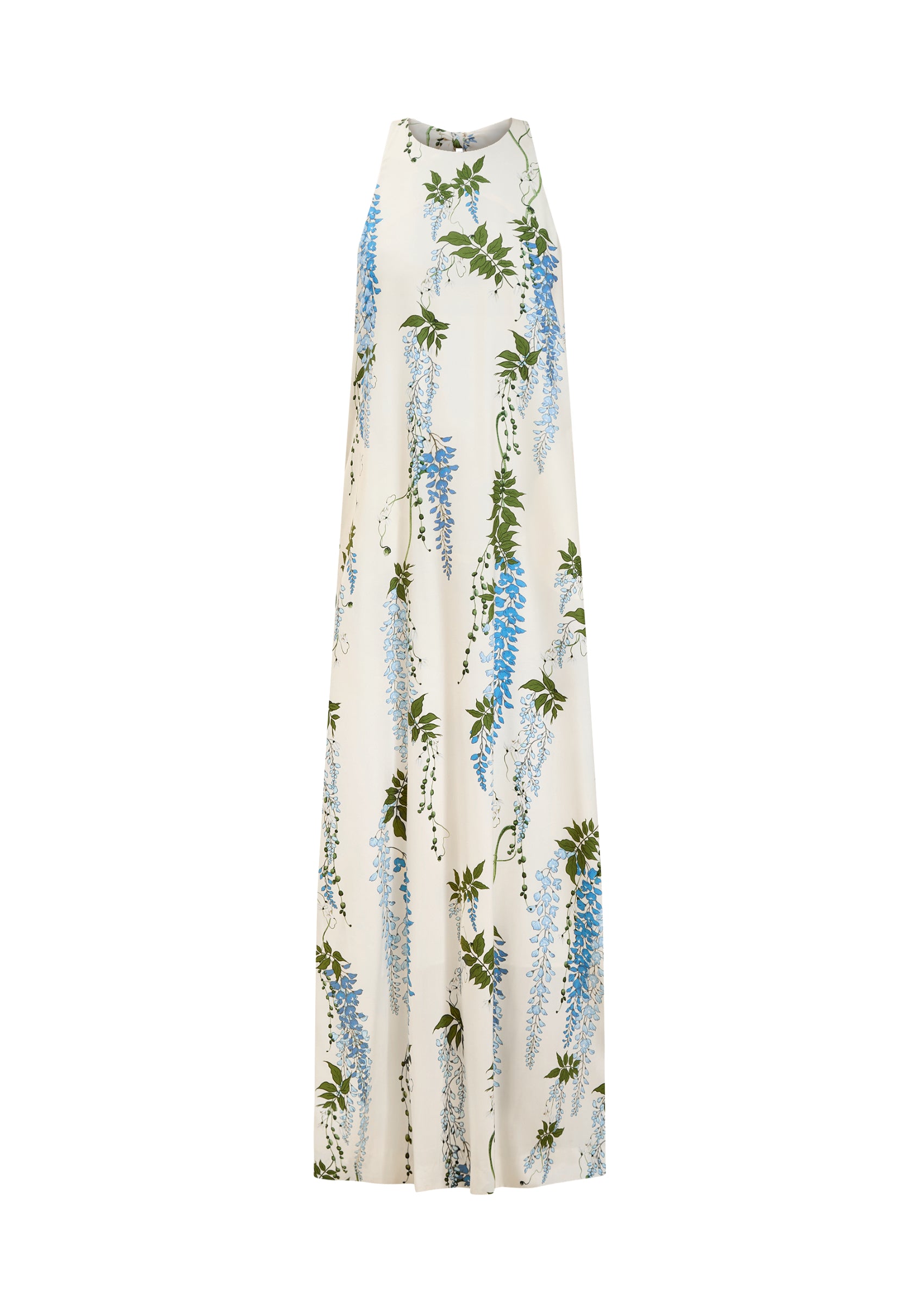 Adelina Gown in Wisteria Toile