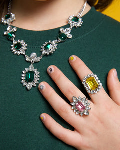 Emerald Ball Mega Jewelry Set