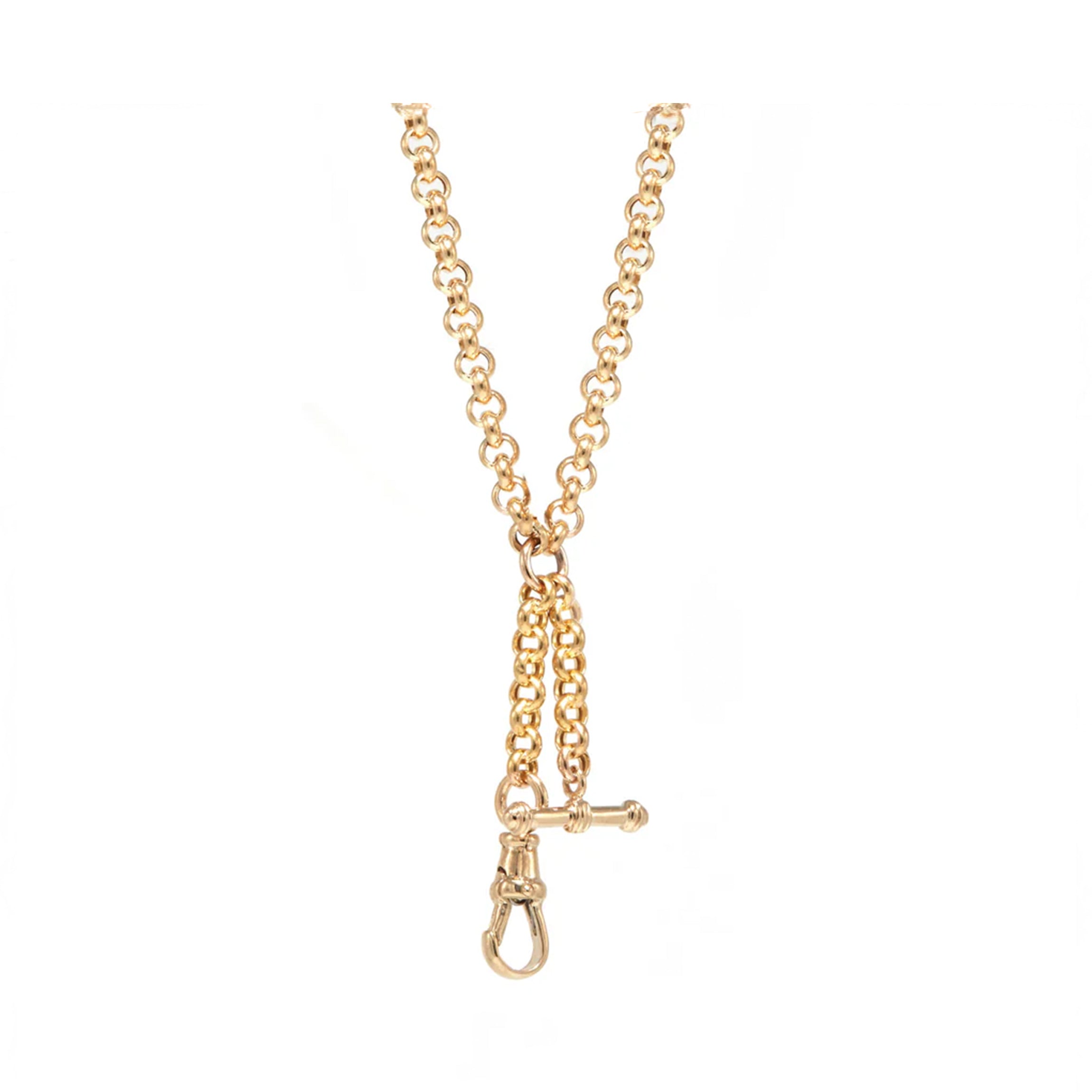 Albert Chain with Dog Clip Clasp