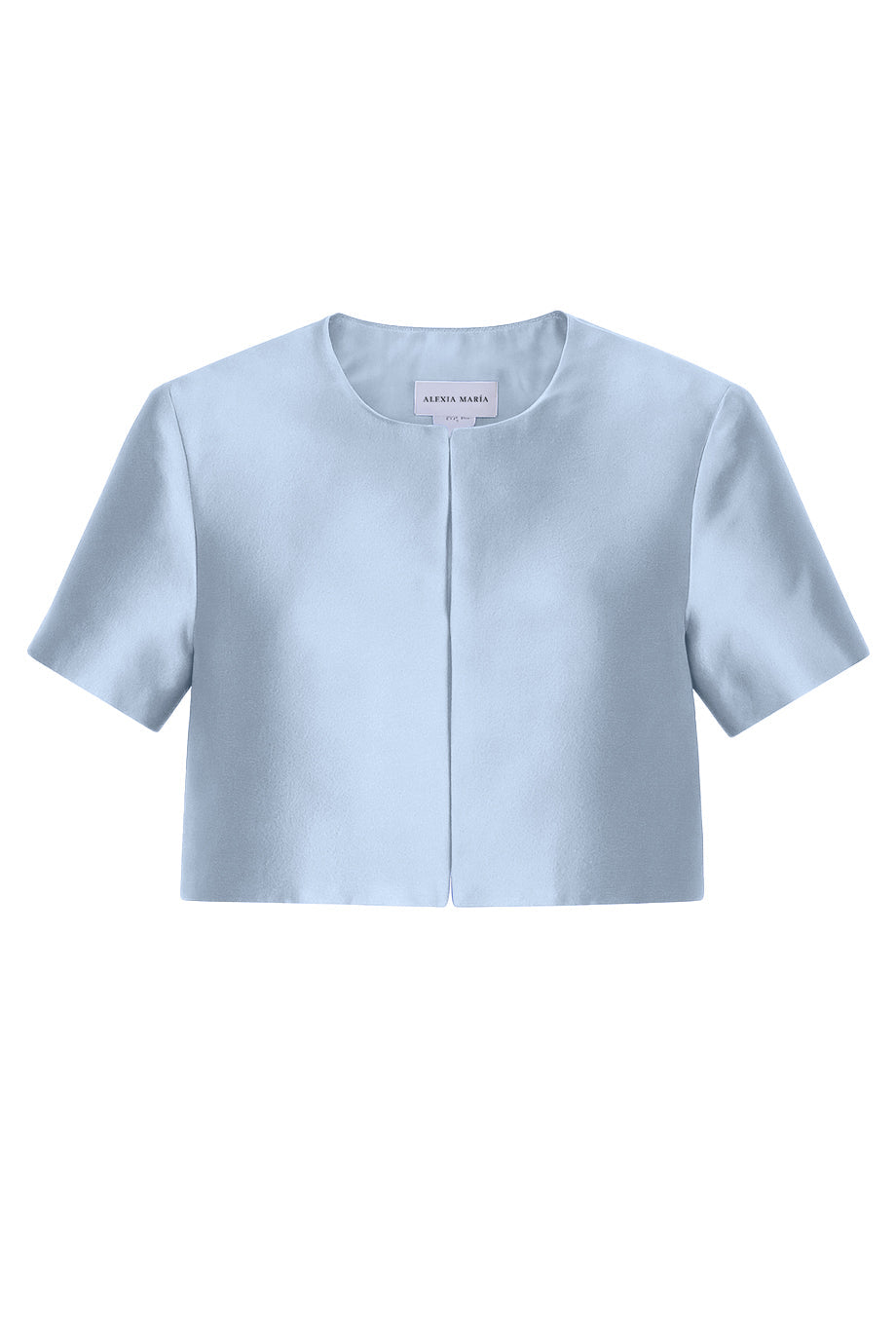 Audrey Silk and Wool Short Sleeve Jacket
