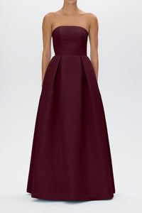 Alice Silk Faille Full Gown