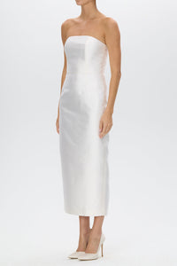Juliette Silk and Wool Midi Dress