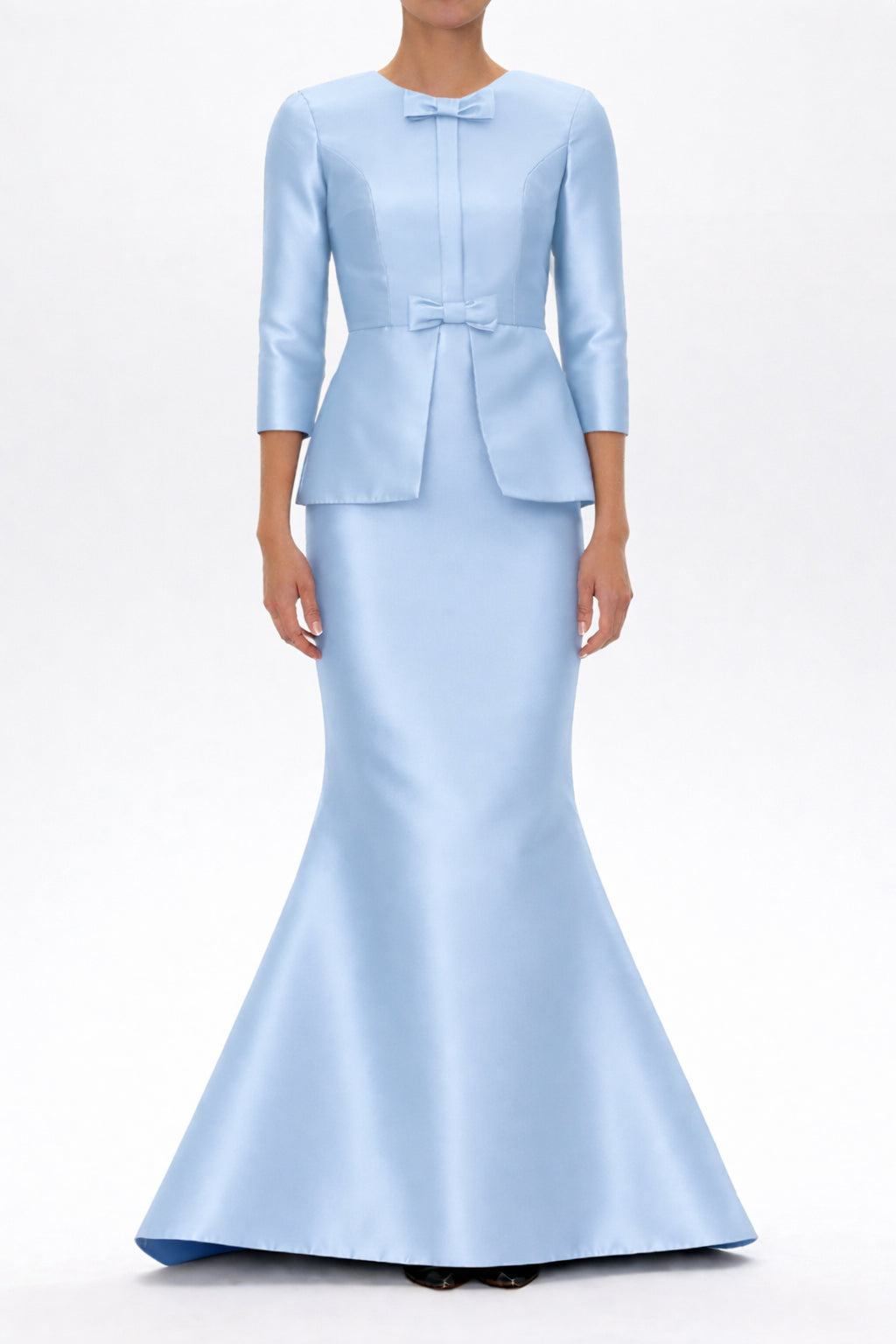 Marion Silk and Wool Mermaid Gown