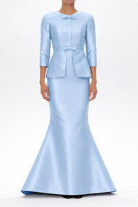 Marion Silk and Wool Mermaid Gown