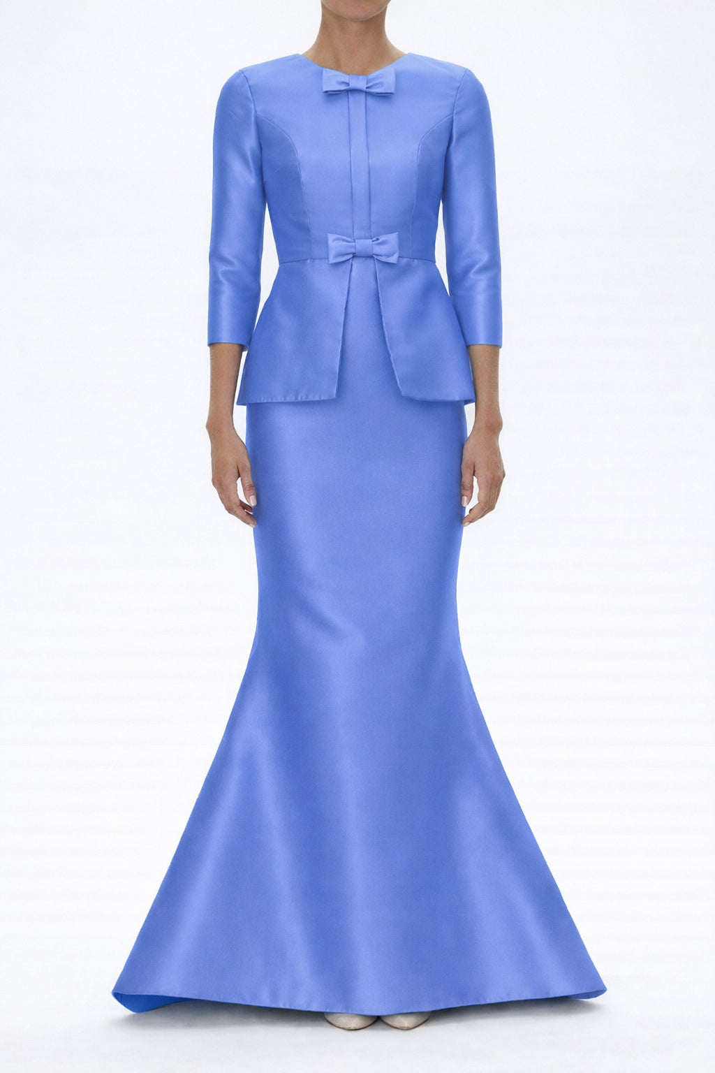 Marion Silk and Wool Mermaid Gown