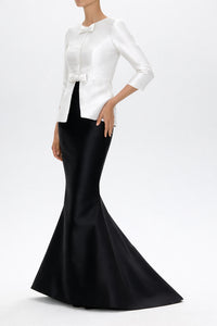 Silk and Wool Mermaid Skirt