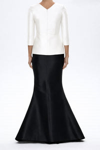 Silk and Wool Mermaid Skirt