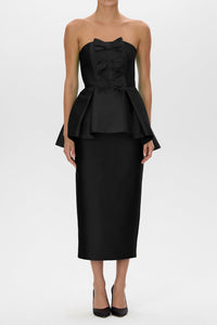 Stella Silk and Wool Midi Dress