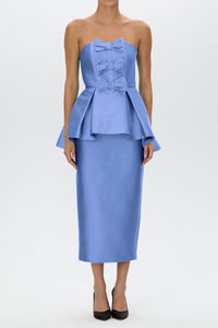 Stella Silk and Wool Midi Dress