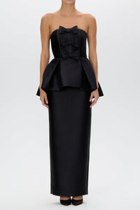 Stella Silk and Wool Peplum Top