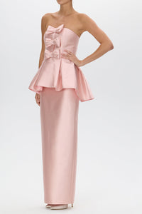 Stella Silk and Wool Peplum Top