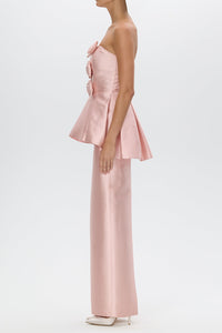Stella Silk and Wool Peplum Top