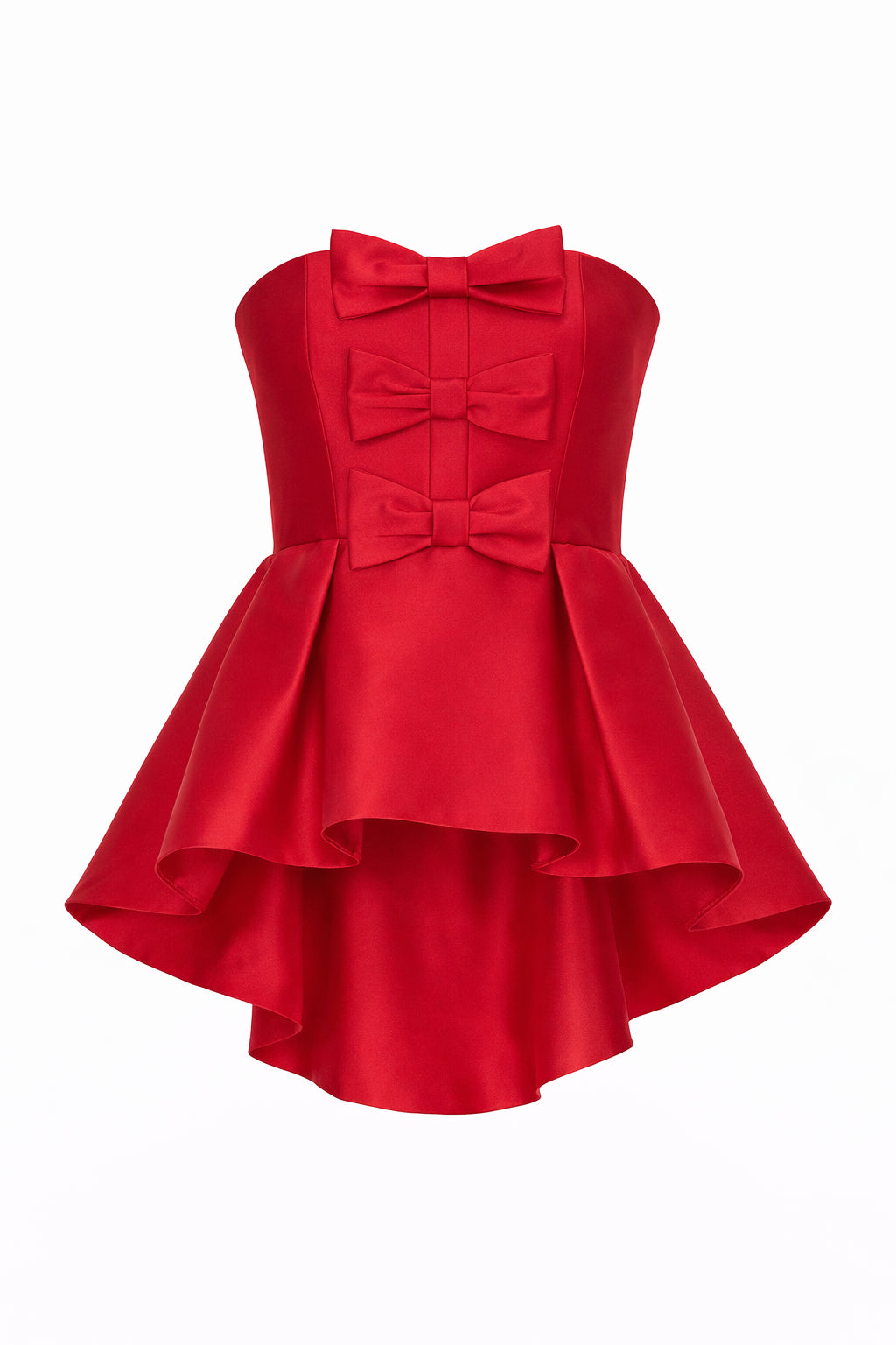 Stella Silk and Wool Peplum Top