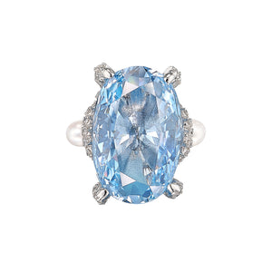 Baby Blue Mermaid Ring