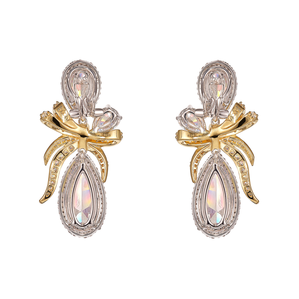 Diamond Ruban Earrings