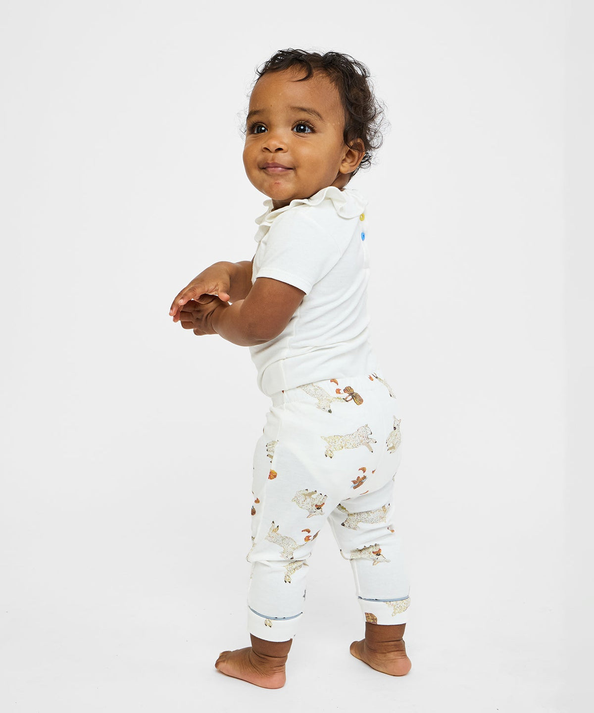 Andy Baby Legging in Le Lamb