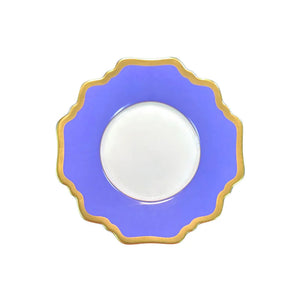 Anna's Palette Tea Saucer in Indigo Blue