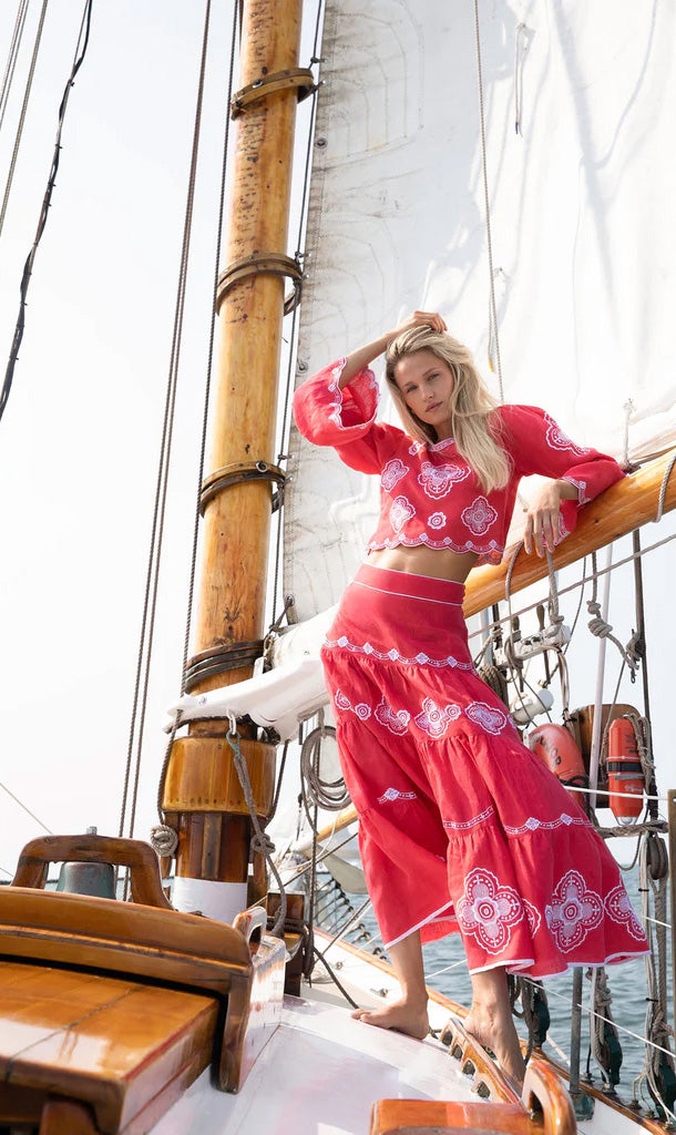 Scarlet Willow Top
