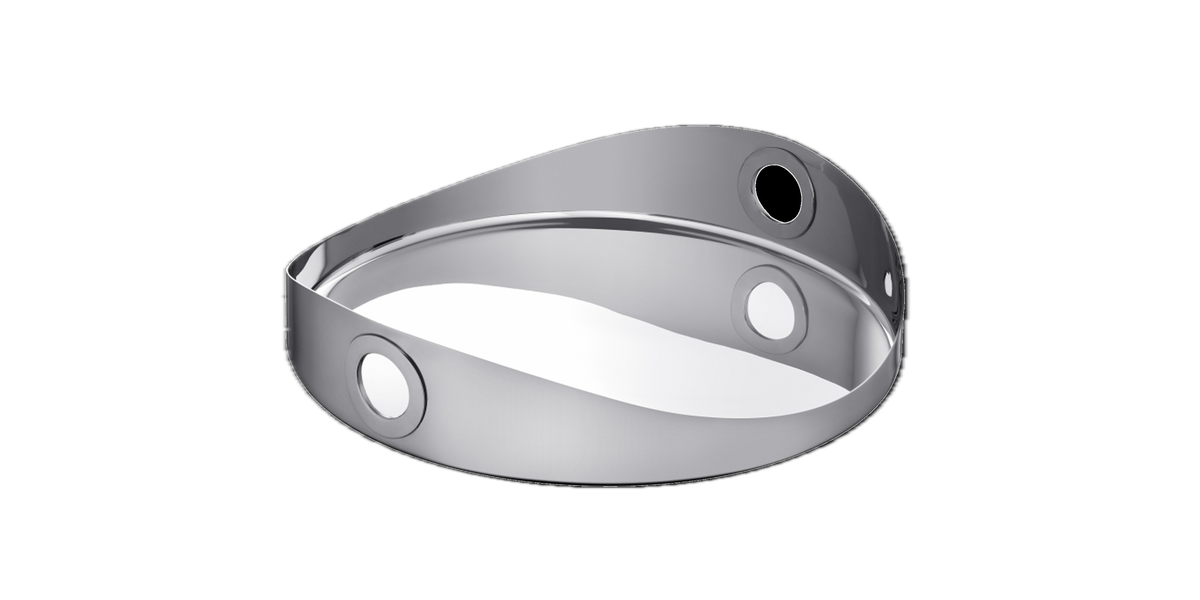 Oh de Christofle Stainless Steel Round Tray