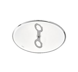 Oh de Christofle Stainless Steel Cocktail Plate